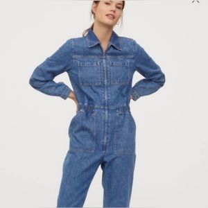 Denim jumpsuit